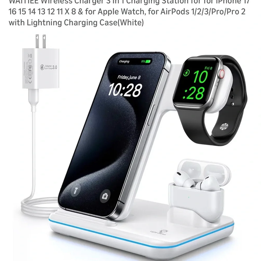 Wireless Charger 3-in-1 Station
